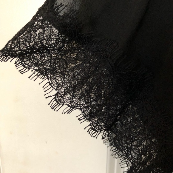 Alice + Olivia Lace Cold Shoulder Top - Picture 7 of 12